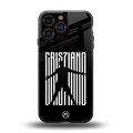 cristiano back phone cover | glass case for iphone 13 pro max