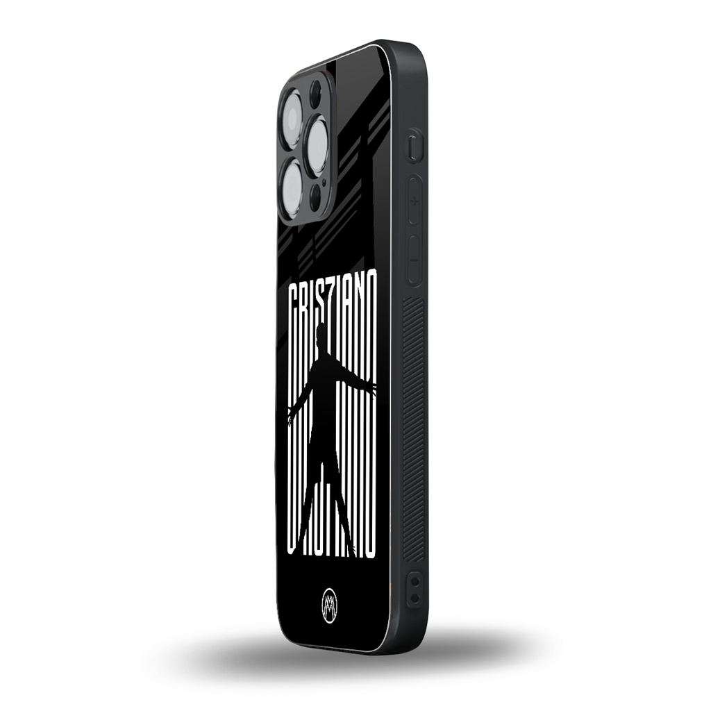 cristiano back phone cover | glass case for iphone 13 pro max