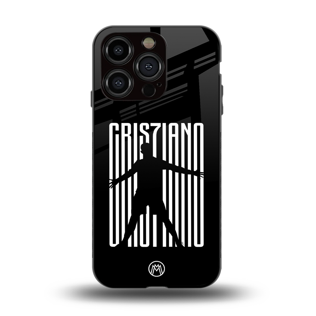 cristiano back phone cover | glass case for iphone 13 pro