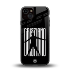 cristiano back phone cover | glass case for iphone 13