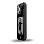 cristiano back phone cover | glass case for iphone 14 pro max