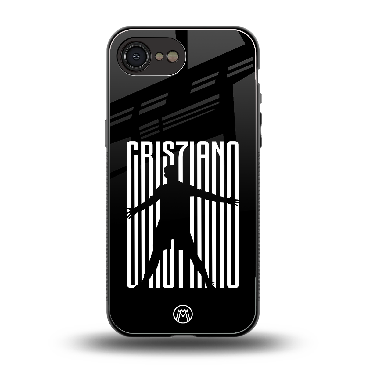 cristiano back phone cover | glass case for iphone 16e