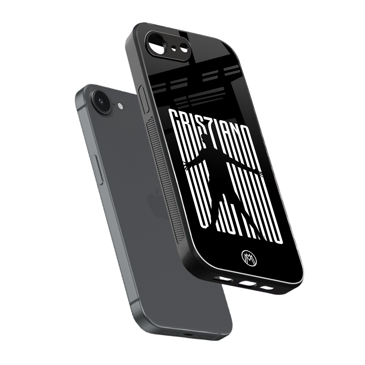cristiano back phone cover | glass case for iphone 16e