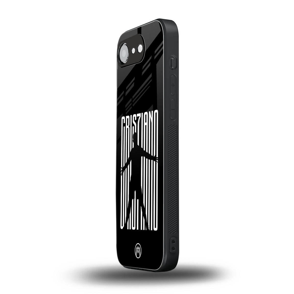 cristiano back phone cover | glass case for iphone 16e