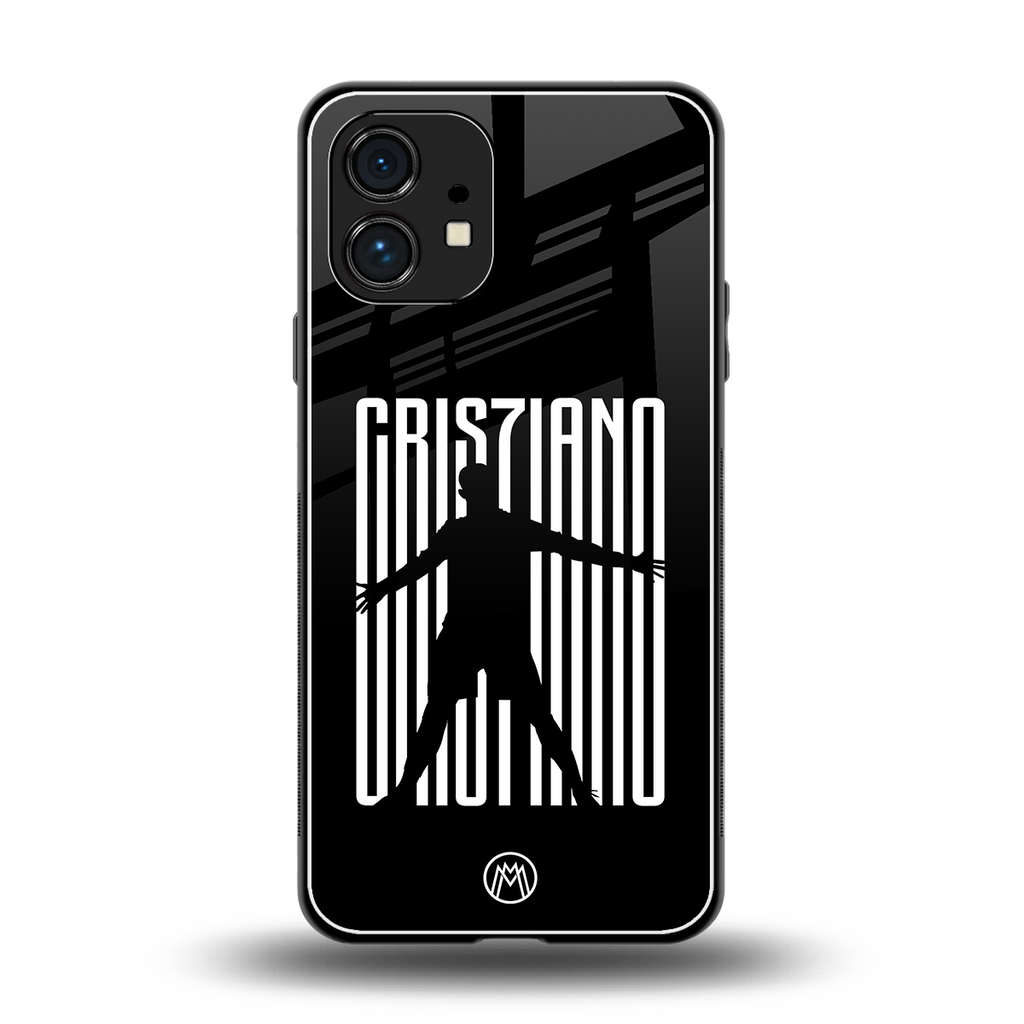 cristiano back phone cover | glass case for nothing phone 1