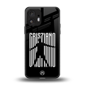 cristiano back phone cover | glass case for nothing phone 2
