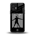 cristiano back phone cover | glass case for nothing phone 2