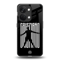 cristiano back phone cover | glass case for oneplus nord 3