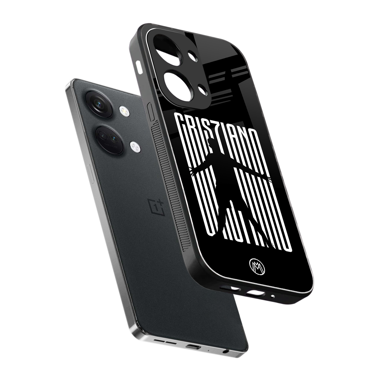 cristiano back phone cover | glass case for oneplus nord 3