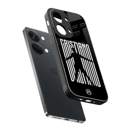 cristiano back phone cover | glass case for oneplus nord 3