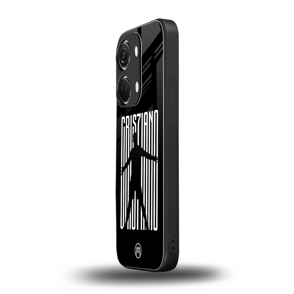 cristiano back phone cover | glass case for oneplus nord 3