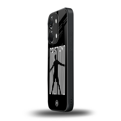 cristiano back phone cover | glass case for oneplus nord 3