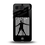cristiano back phone cover | glass case for oneplus nord 4