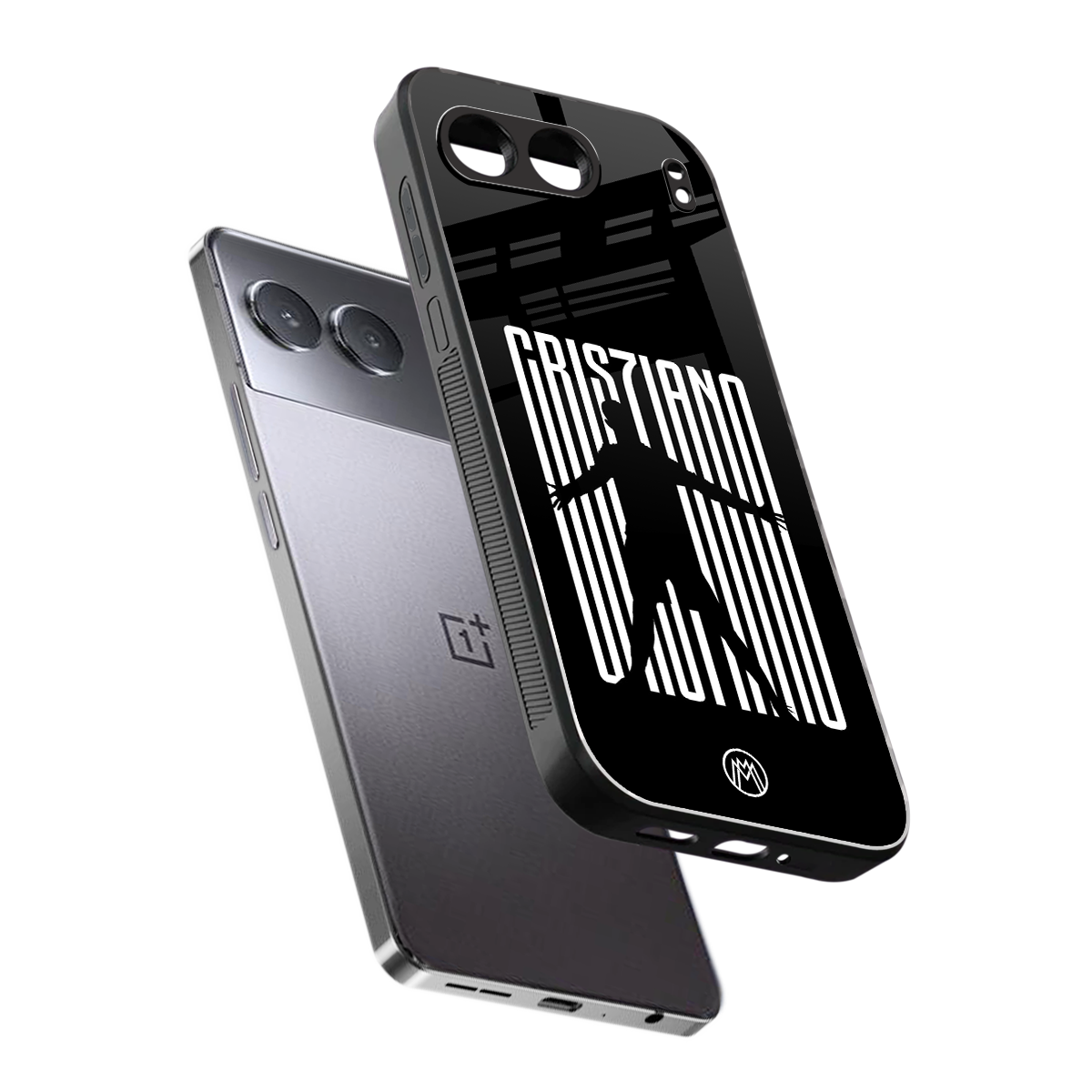 cristiano back phone cover | glass case for oneplus nord 4