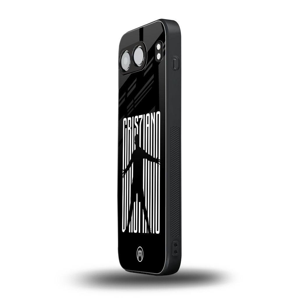 cristiano back phone cover | glass case for oneplus nord 4