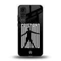 cristiano back phone cover | glass case for oneplus nord ce 4 lite