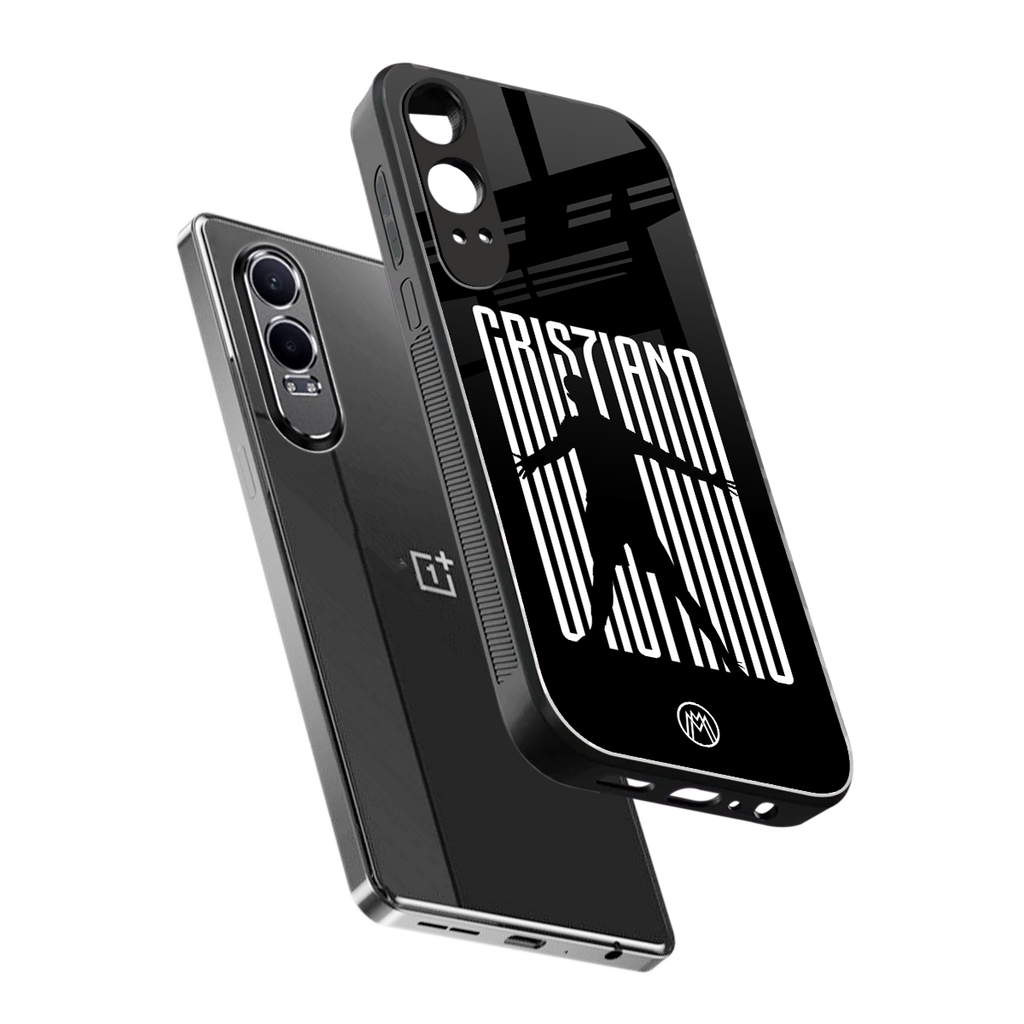 cristiano back phone cover | glass case for oneplus nord ce 4 lite