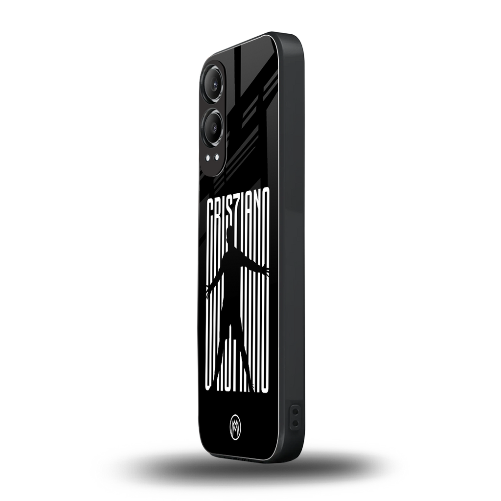 cristiano back phone cover | glass case for oneplus nord ce 4 lite