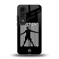 cristiano back phone cover | glass case for oneplus nord ce 4