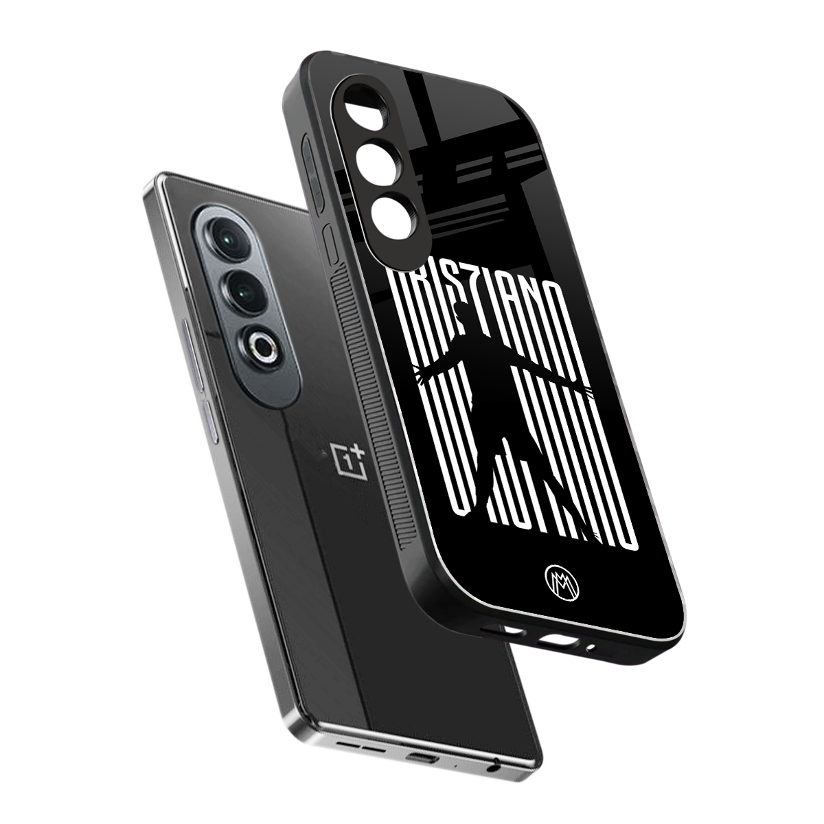 cristiano back phone cover | glass case for oneplus nord ce 4