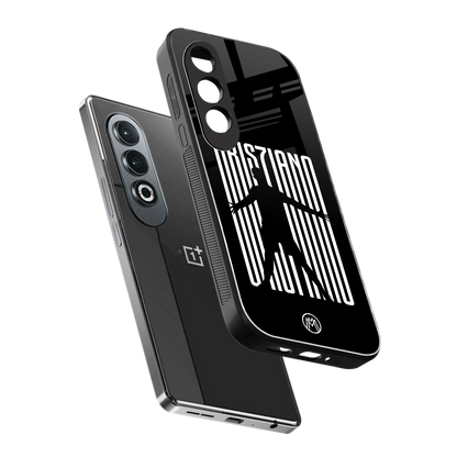 cristiano back phone cover | glass case for oneplus nord ce 4