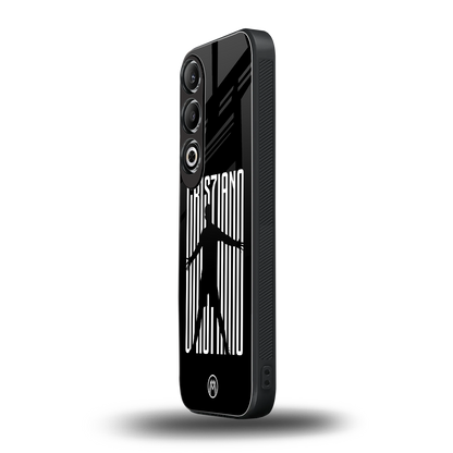 cristiano back phone cover | glass case for oneplus nord ce 4