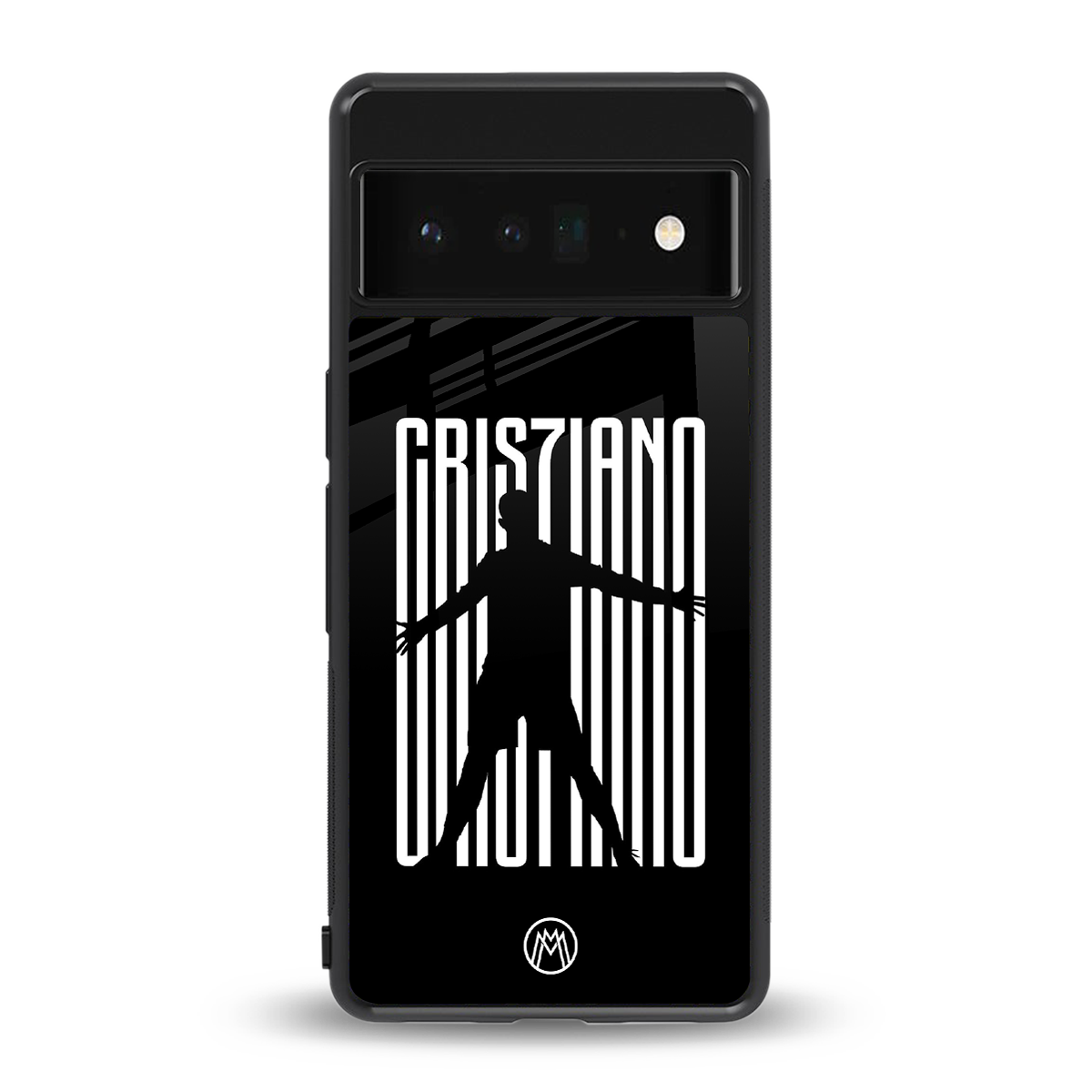 cristiano back phone cover | glass case for google pixel 6 pro