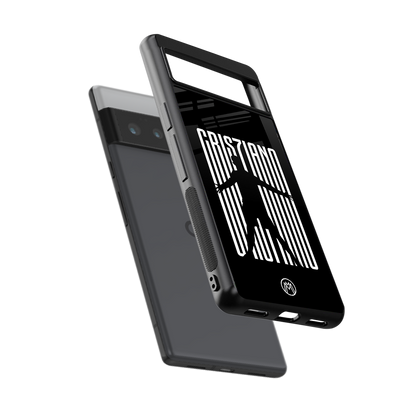 cristiano back phone cover | glass case for google pixel 6 pro