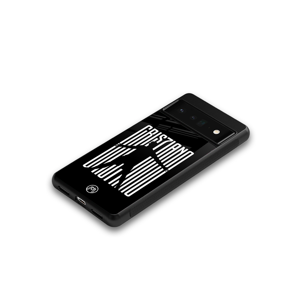 cristiano back phone cover | glass case for google pixel 6 pro