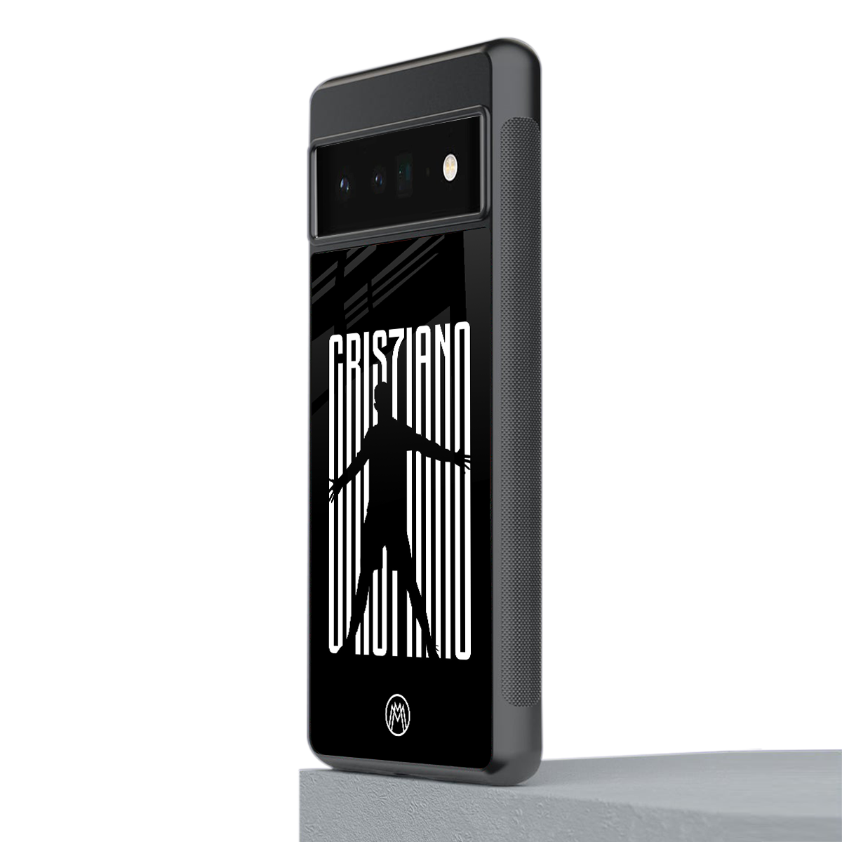 cristiano back phone cover | glass case for google pixel 6 pro