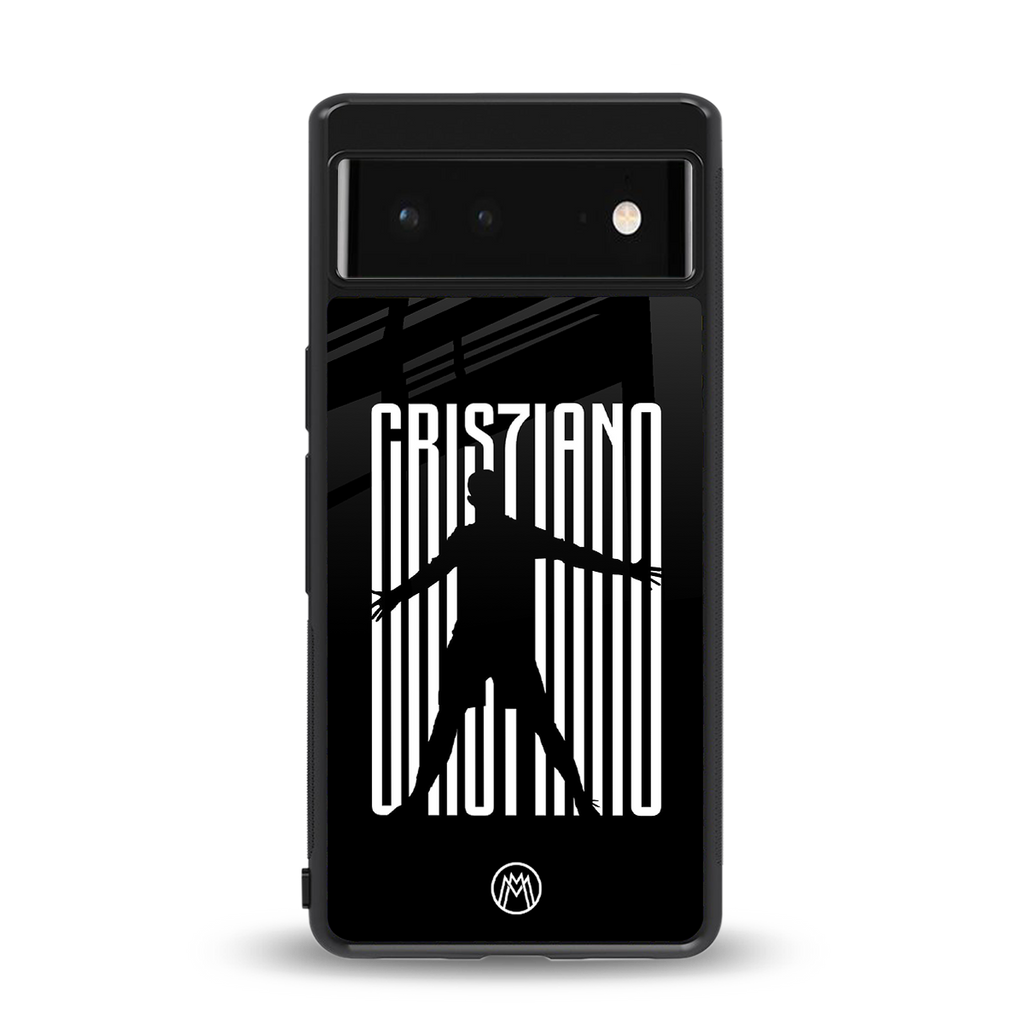 cristiano back phone cover | glass case for google pixel 6