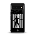 cristiano back phone cover | glass case for google pixel 6