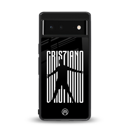 cristiano back phone cover | glass case for Google Pixel 6A