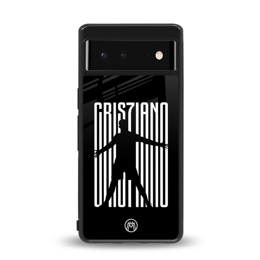 cristiano back phone cover | glass case for Google Pixel 6A