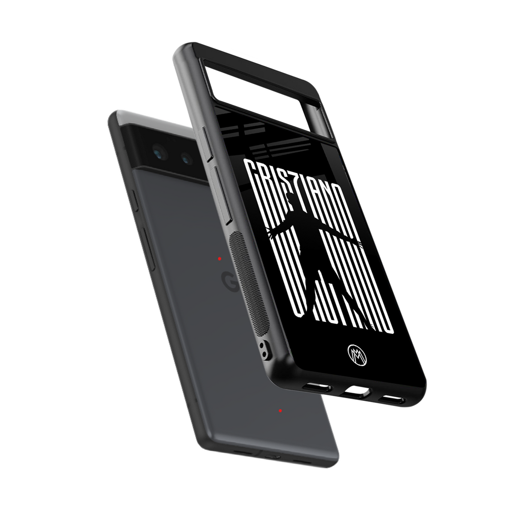 cristiano back phone cover | glass case for google pixel 6