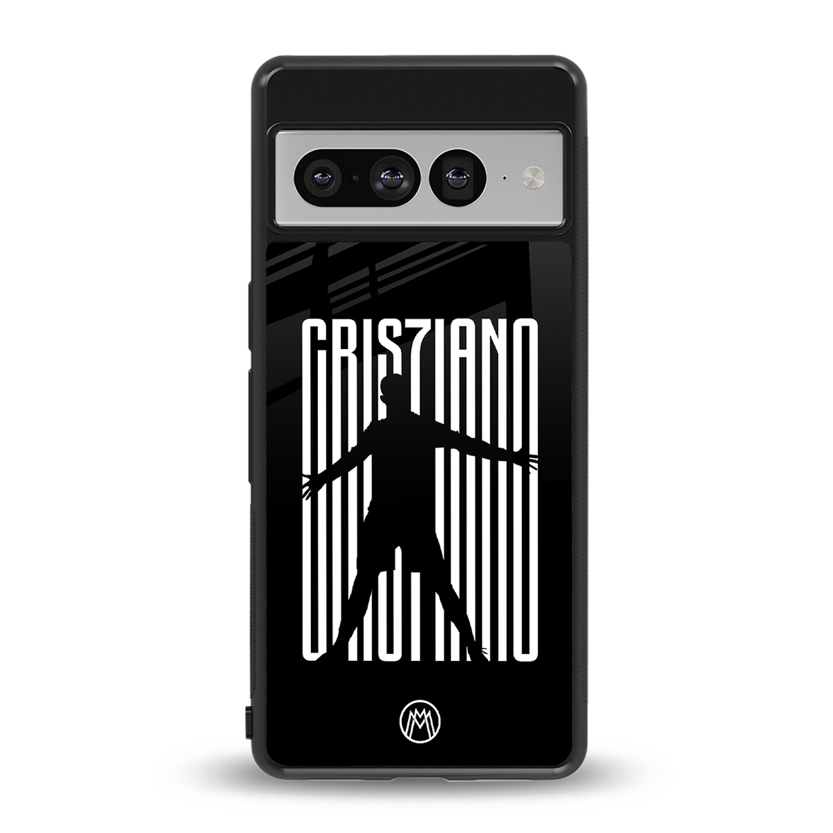 cristiano back phone cover | glass case for google pixel 7 pro
