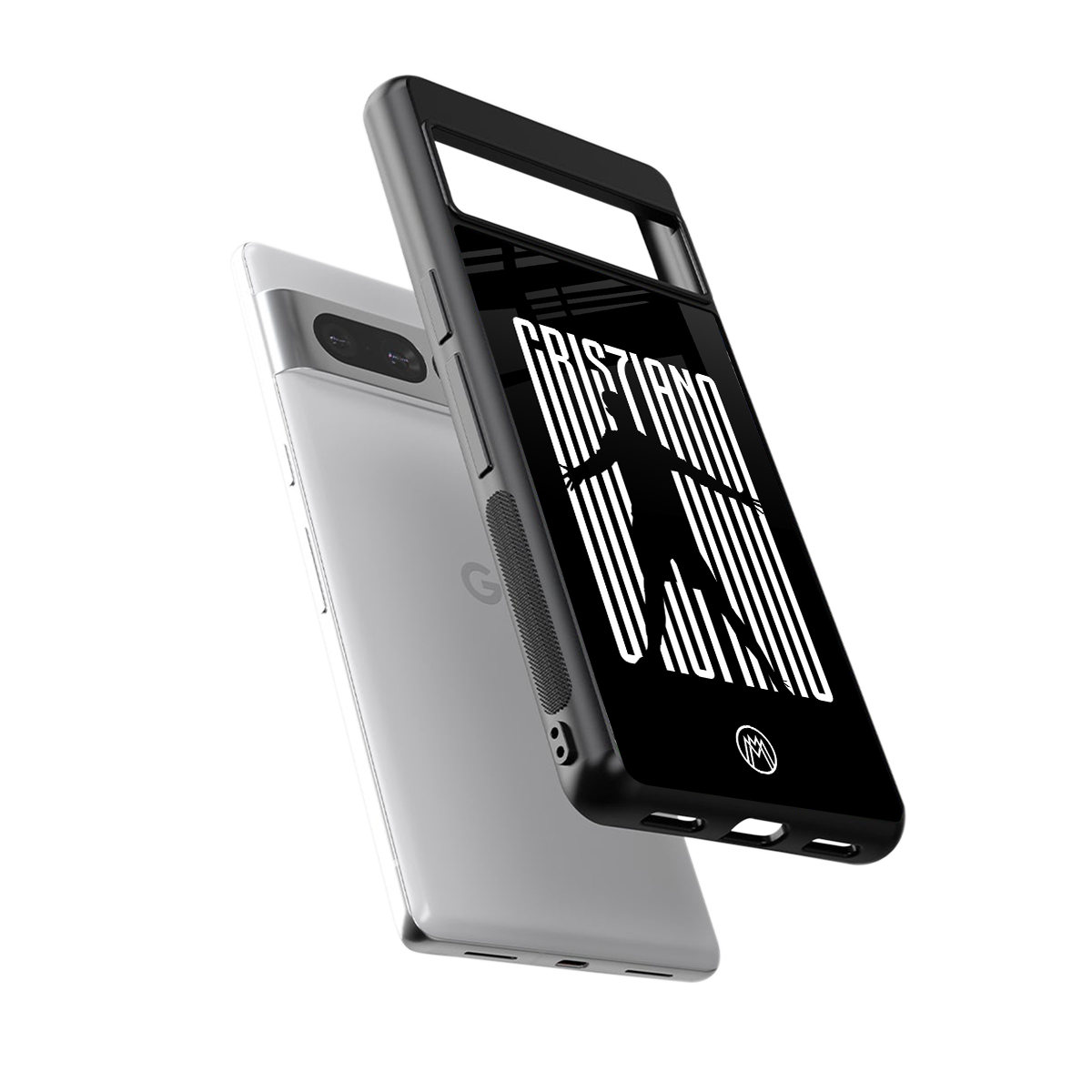 cristiano back phone cover | glass case for google pixel 7 pro