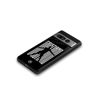 cristiano back phone cover | glass case for google pixel 7 pro