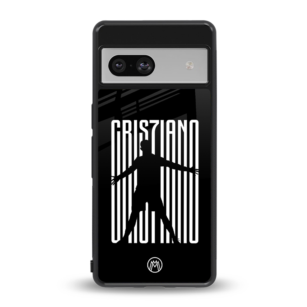 cristiano back phone cover | glass case for Google Pixel 7
