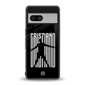 cristiano back phone cover | glass case for Google Pixel 7