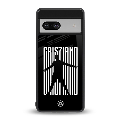 cristiano back phone cover | glass case for Google Pixel 7