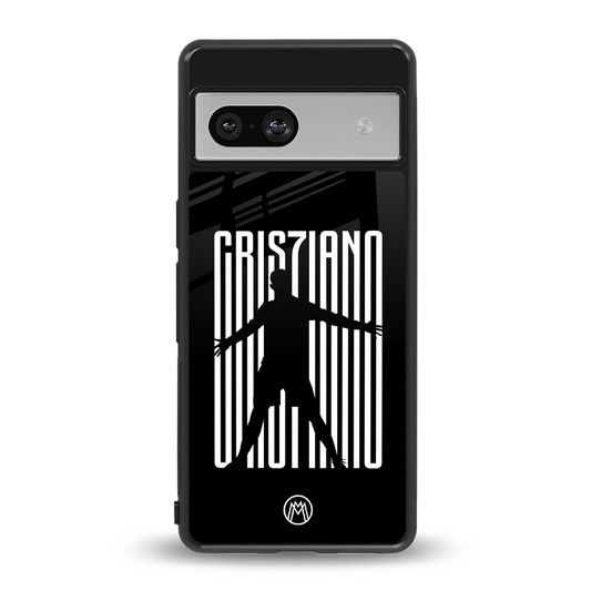 cristiano back phone cover | glass case for Google Pixel 7