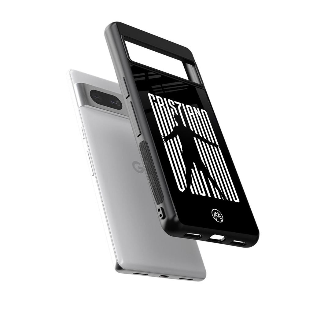 cristiano back phone cover | glass case for Google Pixel 7A