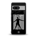 cristiano back phone cover | glass case for Google Pixel 8
