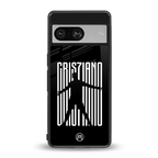 cristiano back phone cover | glass case for Google Pixel 8