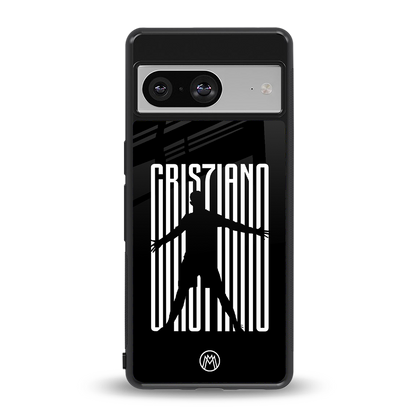 cristiano back phone cover | glass case for Google Pixel 8