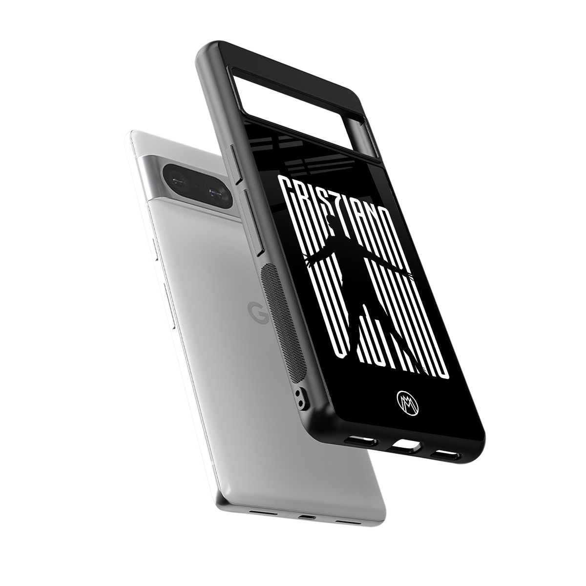 cristiano back phone cover | glass case for Google Pixel 8