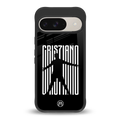 cristiano back phone cover | glass case for google pixel 9