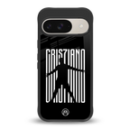 cristiano back phone cover | glass case for google pixel 9