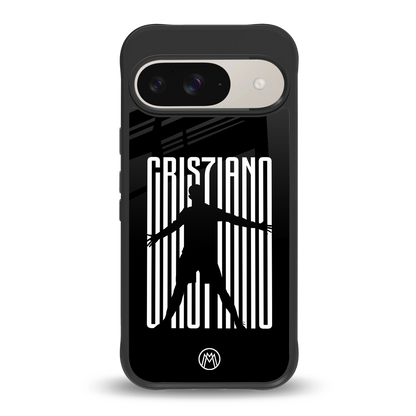 cristiano back phone cover | glass case for google pixel 9